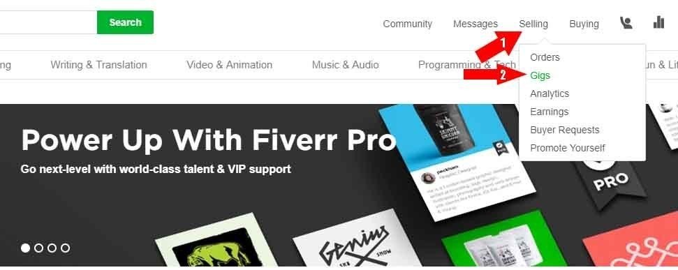 what is gig in fiverr