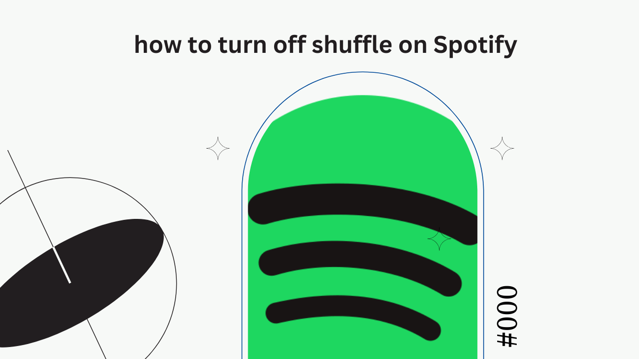 spotify turn off shuffle playlist